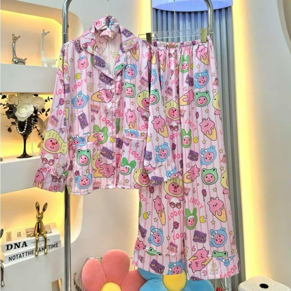 Colorful  Pajamas Set